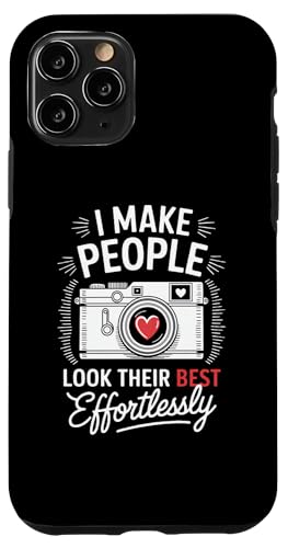 I make people look their best effortlessly スマホケース iPhone 11 Pro 用