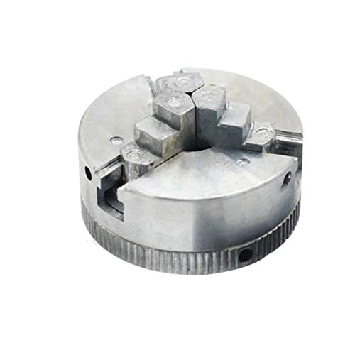 BREAKA Woodworking Anti-corrosion Three-jaw Chuck Alloy Power Tool Linkage Rust-proof Small Lathe With Easy Installation, Wooden Lathe Accessories