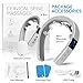 asomooh Neck Massager for Pain Relief Deep Tissue,Electric Portable Neck Massager with Heat for Women Men