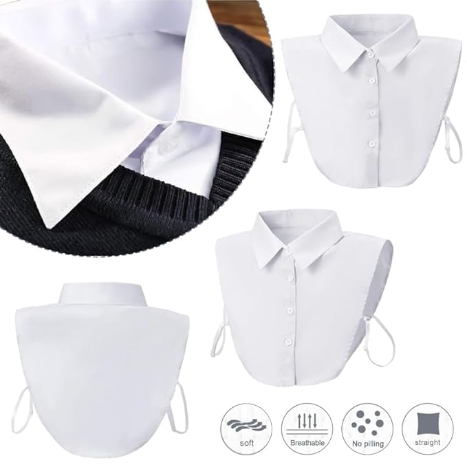 Image of TOPLOT Detachable Collar for Women || Removable Blouse Collar (5263)