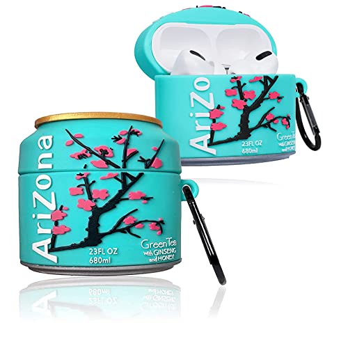 Airpods Pro Cases, Soft Cute Unique Funny Cool Air pods PRO Case Fashion Durable Protective Skin Shell Housing, Portable Carrying Charging Cases Girls Teens Kids Cases for Air Pods Pro Keychain