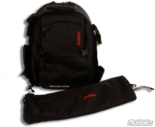 Multiblitz Zaino per 2 Flash/lampada teste