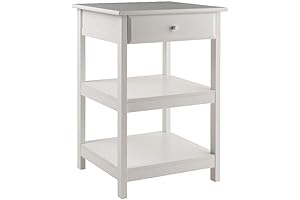 Winsome Delta White Home Office Printer Stand
