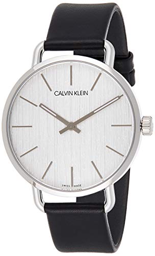 Calvin Klein Orologio Analogico Quarzo da Donna con Cinturino in Pelle K7B211C6