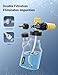 AUTOWN Foam Cannon for Pressure Washer, Car Wash Foam Sprayer with 1/4” Quick Connector, Heavy Duty Car Wash Foam Gun, Adjustable Nozzle, Wide Neck, 1 L Bottle
