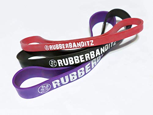 Rubberbanditz Extra Thick Booty Bands | Hip, Glute, Leg Mini Loop Resistance Workout Band