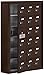 Salsbury Industries 19165-18ZSC Cell Phone-Access Panel-6 Unit Surface Mounted-Resettable Combo Locks with 5-Inch Diameter Compartments, Bronze