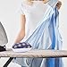 MOLIGOU Tailors Ham, Pressing Tool for Ironing, Sewing Ham for Dart, Sleeve, Curved Seam (Blue and Yellow Plaid)