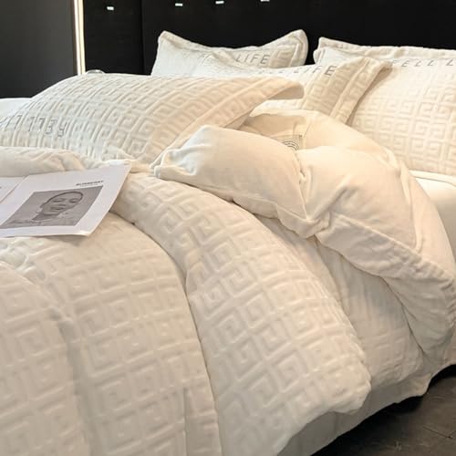 Ensemble de housse de couette moelleuse RWRAPS pour des nuits d'hiver cocooning - 6