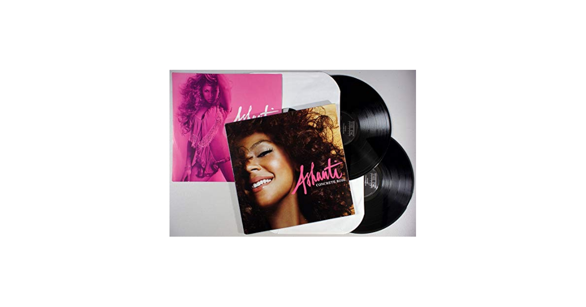 ASHANTI ‎  CONCRETE ROSE (2LP) Concrete Rose [Vinyl] - Amazon.com Music