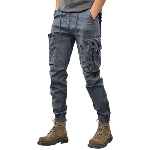 Casual Straight Fit Sweatpants for Men Outdoor Workout Running with Pockets Work Classic Fashion Jogger Trousers