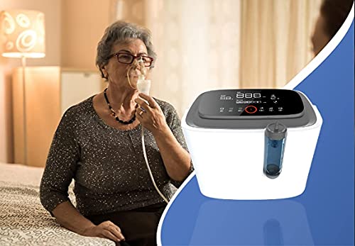 Owgels Oxystar Portable Oxygen Concentrator With Purity 93% + 3%, Oxygen Flow 1-7 Lpm, Healthcare Equipment For Home/Personal Use, With Led Display, White - Image 6