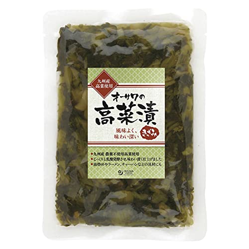 ベジタブルハート オーサワジャパン オーサワの高菜漬 (きざみ) 130g 10パック 国産 九州産農薬不使用高菜使用 無添加 漬物