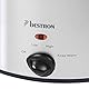 Bestron Slowcooker für 4 Personen, Schongarer mit Keramikpfanne & Glasdeckel, 3 Stufen-Thermostat, ideal für viele Gerichte wie Fleisch, Suppen & Gemüse, 3.5 Liter, Farbe: Silber