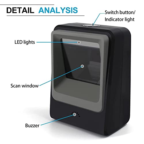 Alacrity NA L Desktop Bar Code Reader Scanner thumb #6