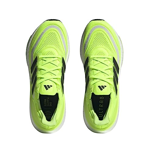 Image of adidas Ultraboost Light, Shoes-Low (Non Football) Unisex-Adult, Lucid Lemon Core Black Crystal White, 7 UK