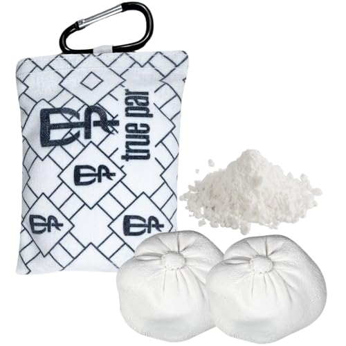 Disc Golf Chalk Bag (White Geometric)