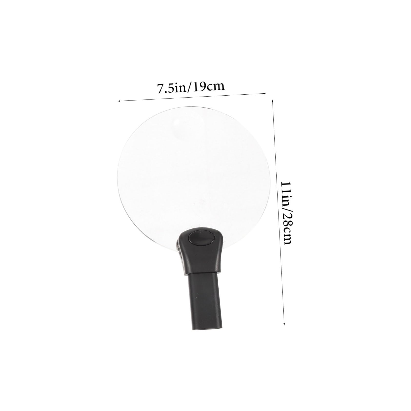SAFIGLE Hands Magnifying Tool with Flexible Tube for Reading Sewing Cross Stitching Detailed Inspection High Definition Lens for Visibility Elegant Design for Home Office Use