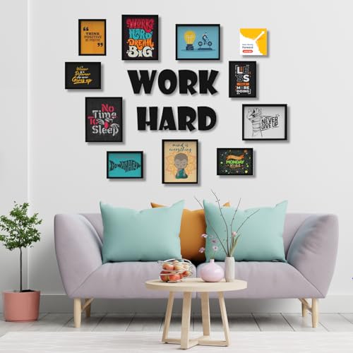RANDOM 10 Synthetic Photo Frames | Quotes Wall Hanging Frames for...