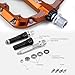 Road/MTB Bike Pedals - Aluminum Alloy Bicycle Pedals - Mountain Bike Pedal，MTB Pedals Flat w 9/16