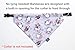 The Sweet Home Studio Christmas Over the Collar Dog Bandana, Handmade Winter Slip-On Pet Bandana, Festive X-mas Dog & Cat Accessory (Penguins on Gray, Large)