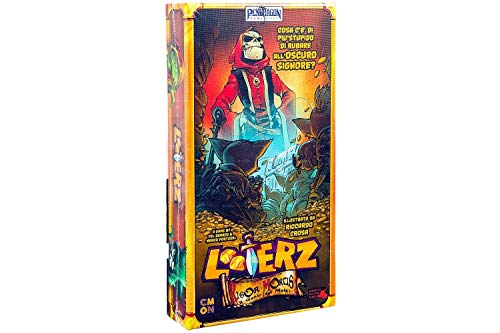 Asmodee- Looterz Rigor Mortis Gioco di Carte in Italiano Pendragon Games Studio, Colore, 0535