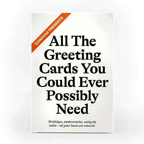 Cards Against Humanity Presents ClickHole Greeting Cards • 12-Pack • Includes 15 CAH Cards