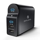 ZeroLemon 4-Ports USB C Charger with 60W and 18W PD Power Delivery, Compatible with MacBook Pro, iPhone, iPad Pro, USB-C Laptops and More