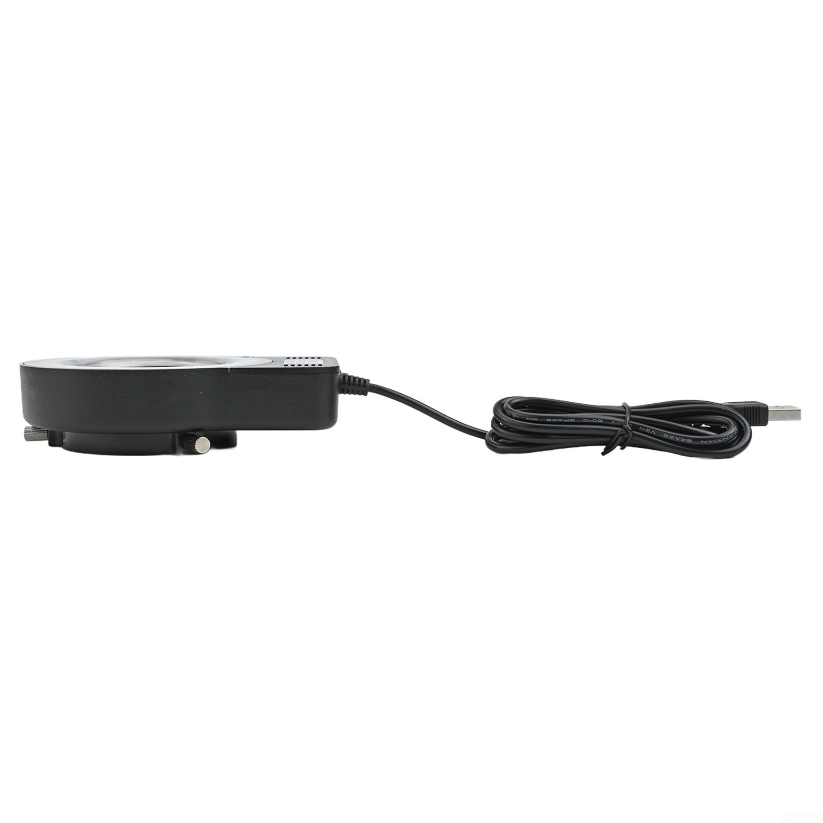 Luce ad anello per microscopio USB regolabile con 72/144 LED che fornisce un'illuminazione costante per strumenti ottici (144LED)