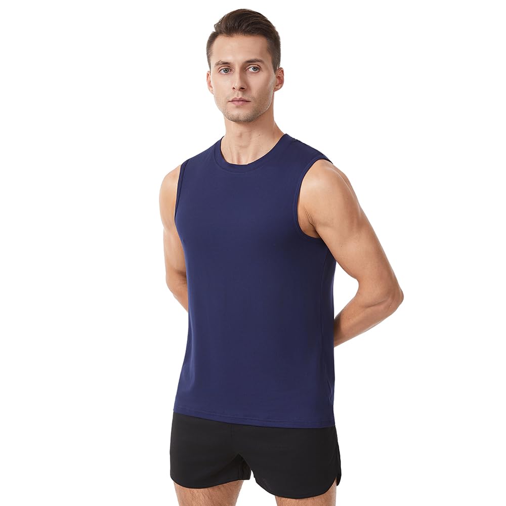 Camisetas sin Mangas para Gimnasio para Hombre, para Entrenamiento, Correr, Entrenamiento Muscular atlético, Culturismo