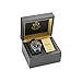 Bulova Men's Archive Series MIL-SHIPS-W-2181 Stainless Steel 3-Hand Hack Automatic Watch, Grey Nylon Strap and Black Matte Dial Style: 98A266