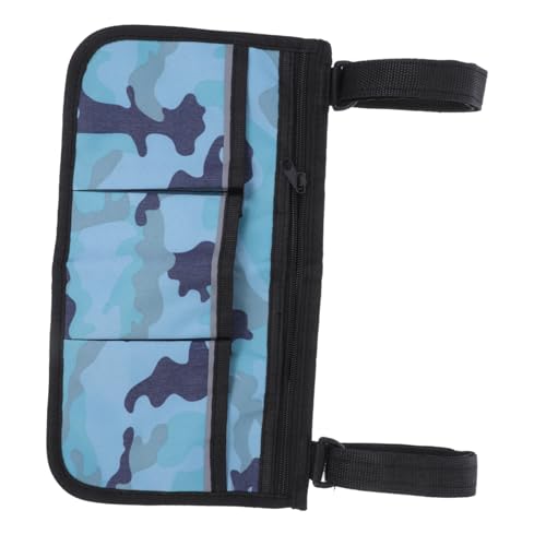 FRCOLOR 車椅子 サイドバッグ 収納ポケット 耐摩耗性オックスフォード製 車椅子アームレスト取り付け可 ポーチ付き 対応 大容量軽量設計 日常使用に便利