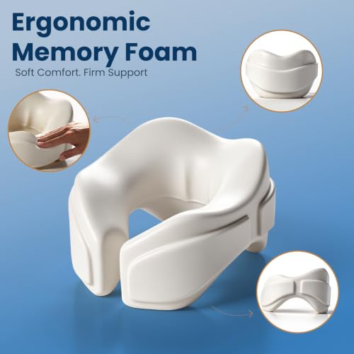 Image of Travel Pillow - Neck Pillow Airplane Memory Foam Filling