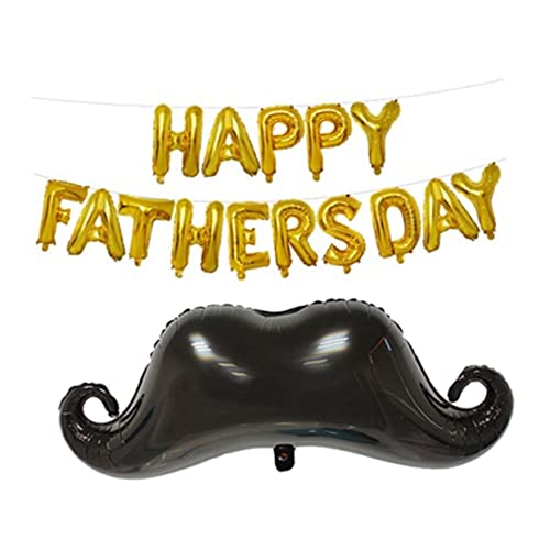 La Mejor Lista de globos dia del padre - los más vendidos. 39 Gogogmee Globo Conjunto De Adornos Para Barba Decorativa Globos Para El Día Padre Decoraciones Para El Día Padre Globos De Papel De Aluminio Suministros Para Pancarta Pancarta