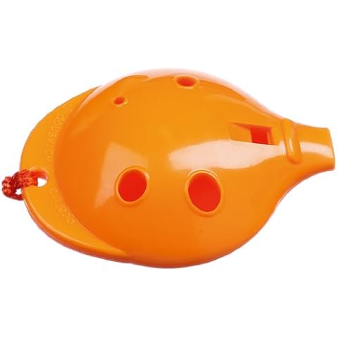 Orange 6-Hole Ocarina from Ocarina Workshop Cover