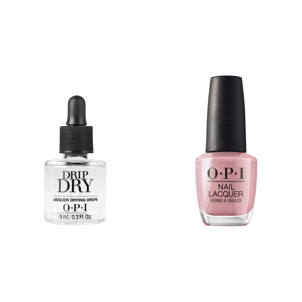 O.P.I Nail Polish and Nail Lacquer Drying Drops, Tickle My France-Y, 15ml