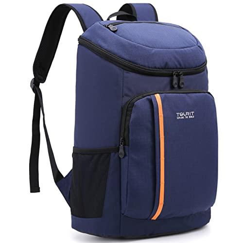 TOURIT Cooler Backpack 30 Cans Lightweight Insulated Backpack Cooler Leak-Proof for Men and Women