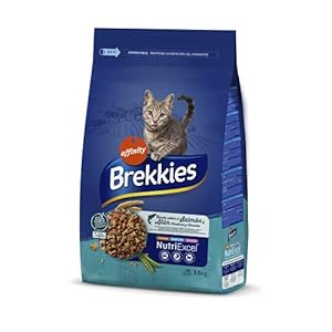 Brekkies Pienso para Gatos con Salmon, Atun y Verduras 3,5kg 3500 g