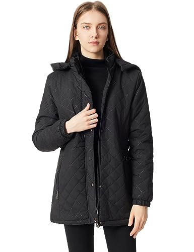 Womens Fashion Hooded Thickened Fleece Winter Soft Long Warm Jacket