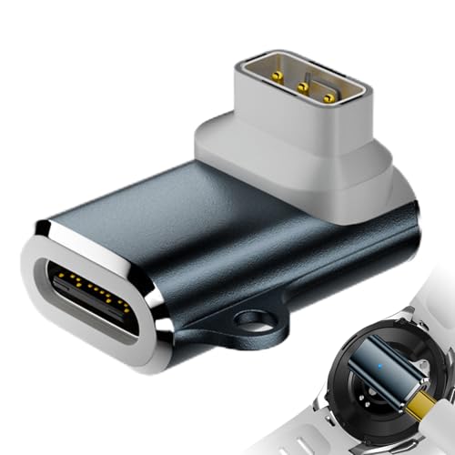 Huvqianu Smart Watch Charger Magnetic USB Adapter 3-Pin