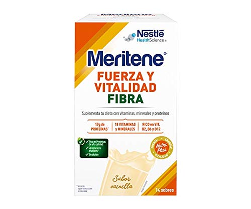 Meritene Fibra Batidos Sabor Vainilla 14 Sobres