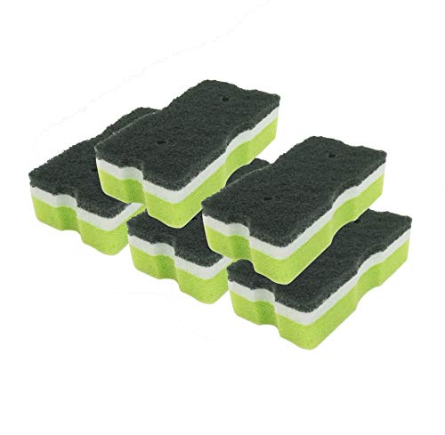 東和産業 キッチンスポンジ 泡シャキスポンジ ハード 5個組