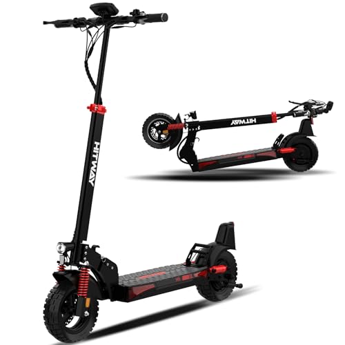 HITWAY E Scooter mit Straßenzulassung (ABE), 10-Zoll-Elektroroller für...