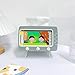 Cute Tissue Box Cover, Fun Vintage TV Tissue Box Phone Holder, Multi Functional Square Tissue Box Cell Phone Holder for All Smartphone, Detachable Easy Refill Tissue Holder for Home, Office, Apartment