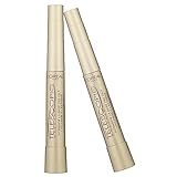 L'Oréal Paris Mascara, Telescopic Mascara Black Duo Bundle with High-Precision Lengthening Effect, Intense Black, Precise Application Brush for Up to 71 Percent Lengthening Effect*, Duo Pack