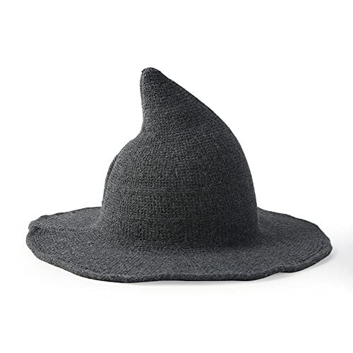 crazy bean Cappello da Mago Halloween Cappello da Strega Halloween Cappelli a Punta per Adulti Cappelli Costume Accessori Costume Cosplay Feste in Maschera