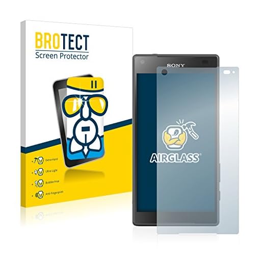 BROTECT Schutzglas für Sony Xperia Z5 Compact Schutzfolie Panzer Folie Glas[Extrem Kratzfest 9H, Anti-Fingerprint, Ultra-Transparent]