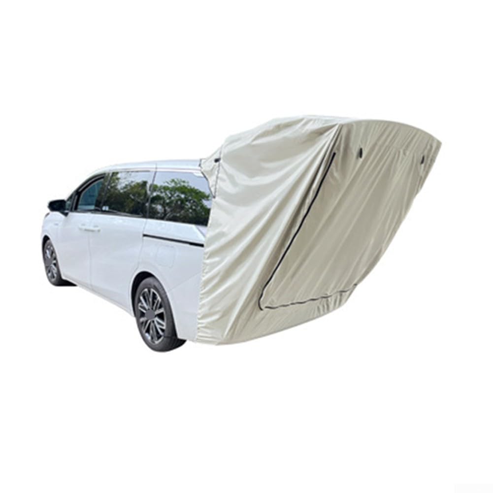 MPV - Toldo magnético para portón trasero, 200 x 120 cm, color blanco MPV