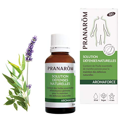 Pranarôm | Aromaforce | Solución Defensas Naturales Bio Con 10 Aceites Esenciales | Desinfecta | Sanita | Fortalece La Inmunidad | 30 Ml