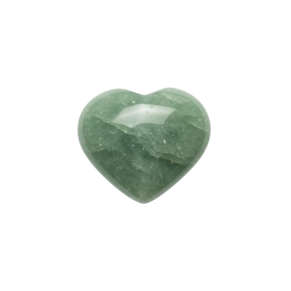 VIE Mini Crystal Heart, 3cm, Green Aventurine
